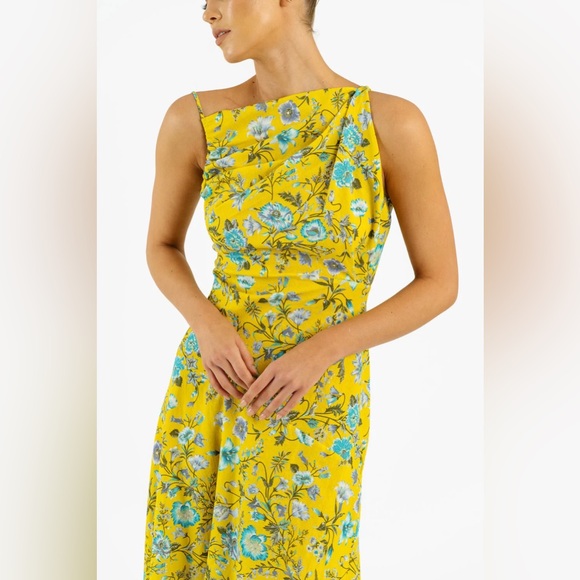 One Fell Swoop Elara Dress in Positano Print - Picture 5 of 5